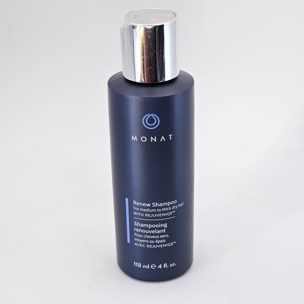 Travel Size 4oz Monat Renew Shampoo with Rejuveniqe for Medium to Thick Hair New